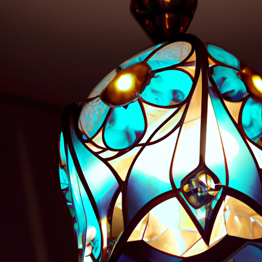 Comment reconnaître une lampe Tiffany : Découvrez l'élégance captivante de l'Applique Tiffany Dark Star