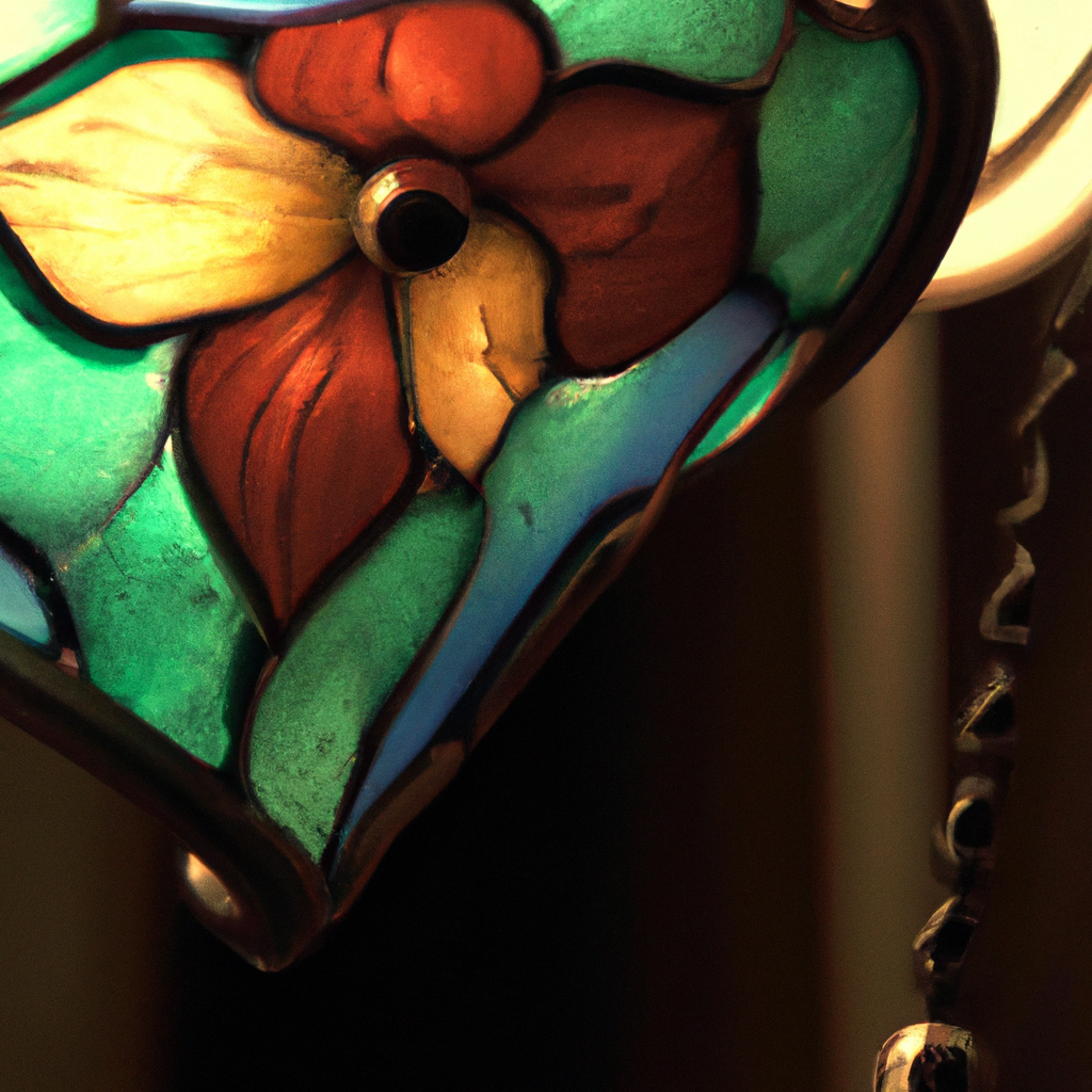 Lampe art nouveau tiffany