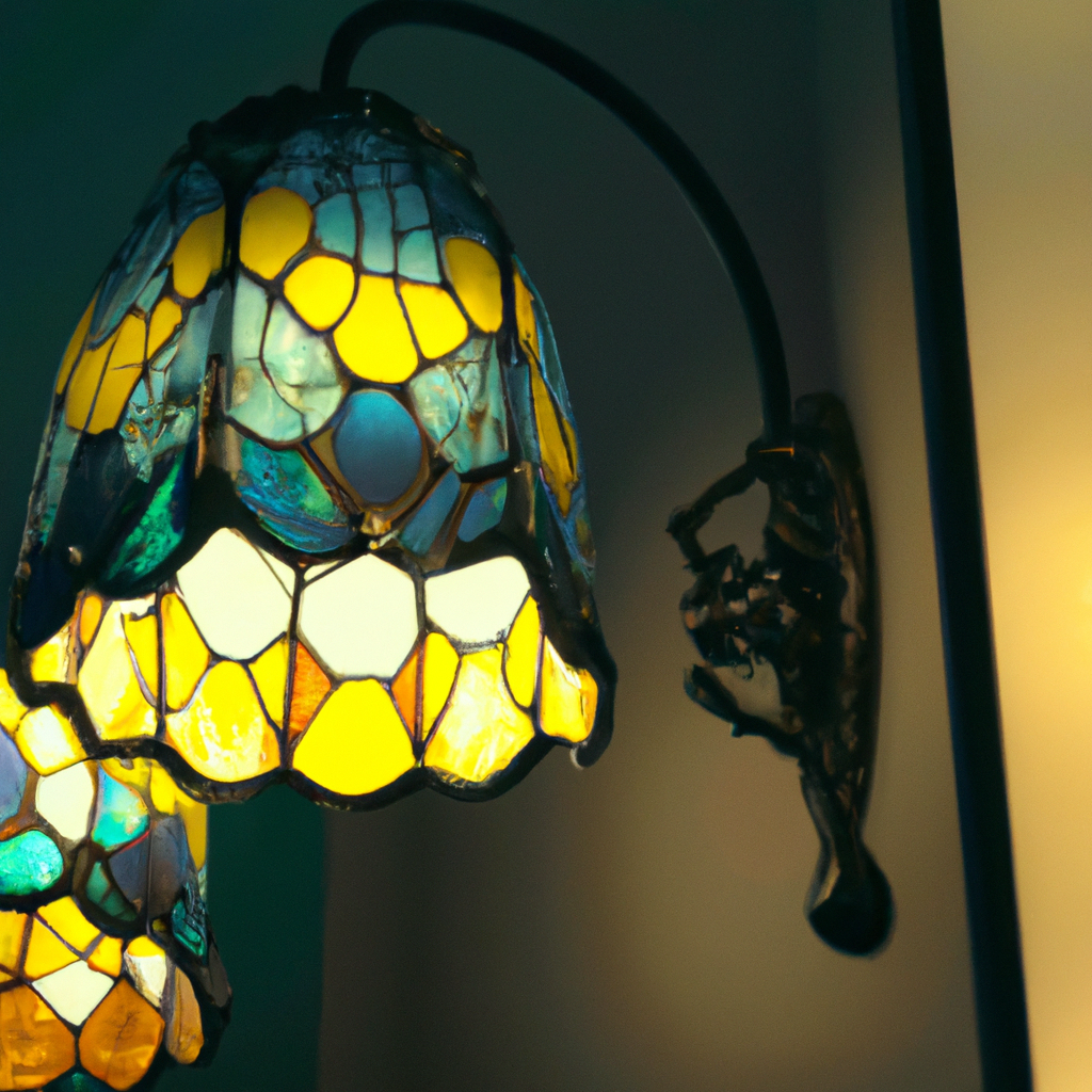 Lampes Tiffany lampadaire