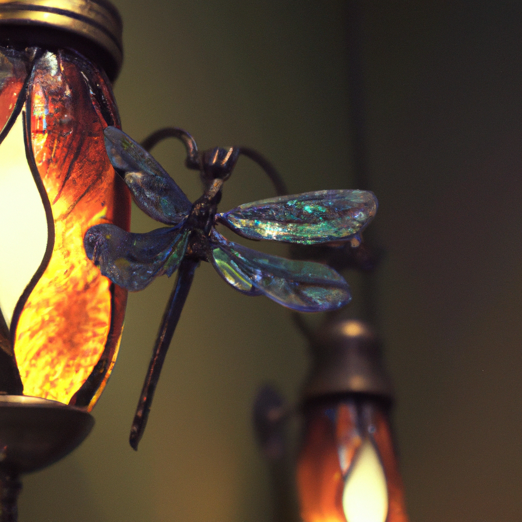 Lampes Tiffany libellules