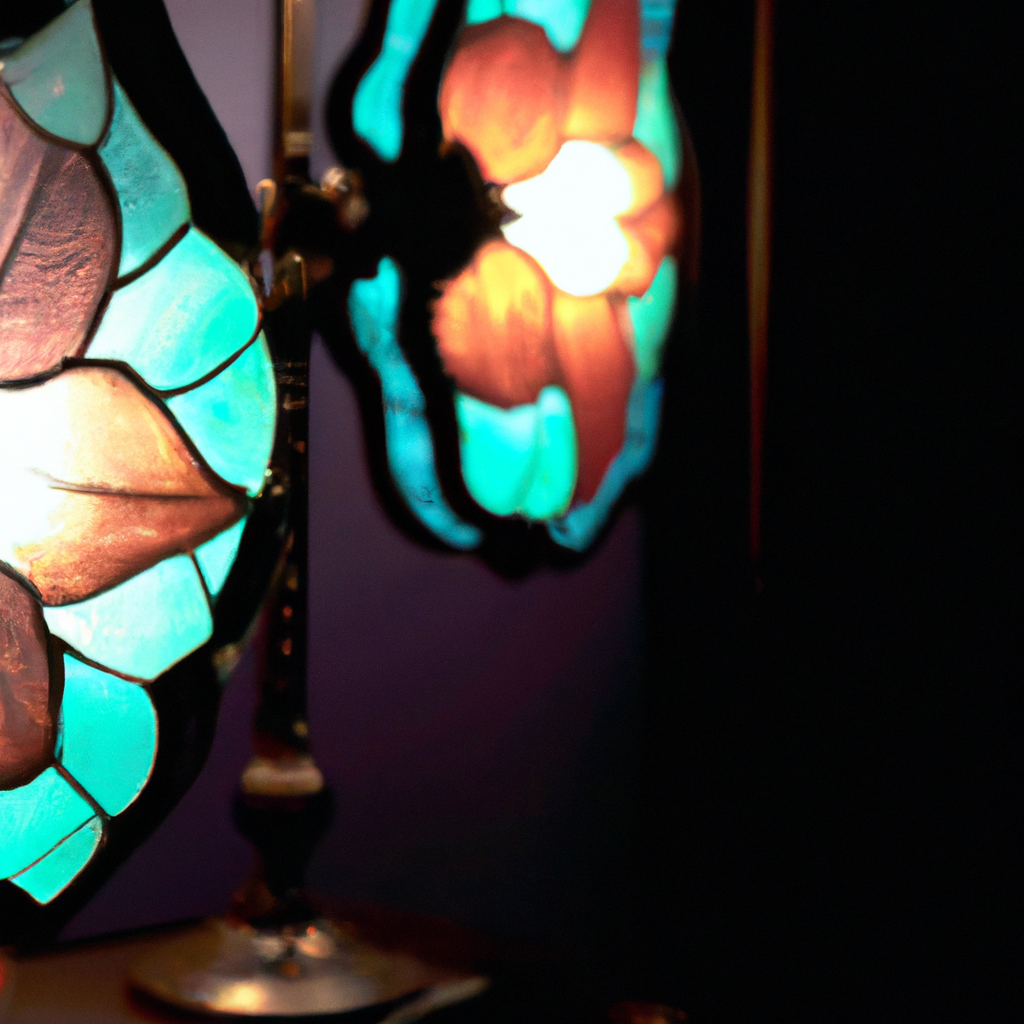 Lampes appliques Tiffany